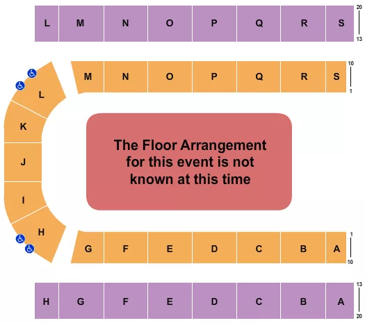 GENERIC FLOOR Seating Map Seating Chart