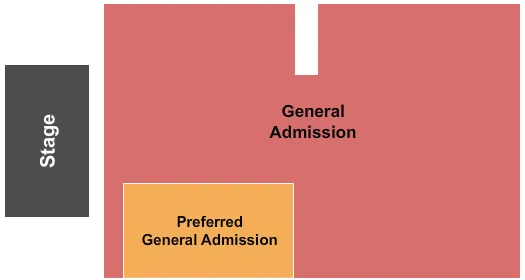 GA PREF GA Seating Map Seating Chart