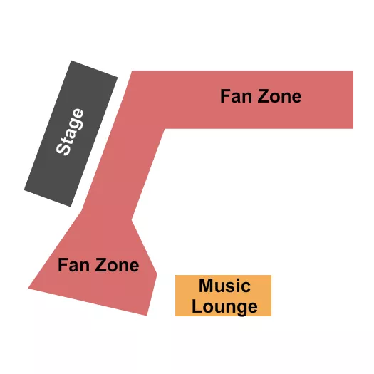 KDAYS MUSIC FEST Seating Map Seating Chart