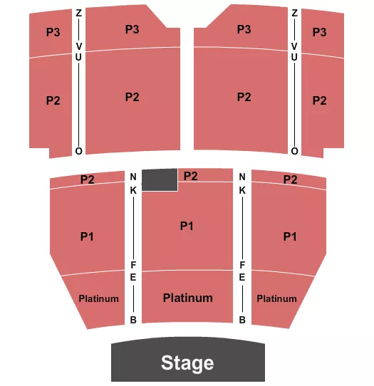 EGYPTIAN THEATRE BOISE P1 2 3 PLAT RSVD Seating Map Seating Chart