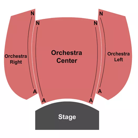 END STAGE Seating Map Seating Chart