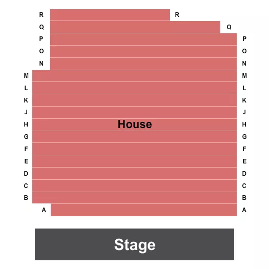 ENDSTAGE Seating Map Seating Chart