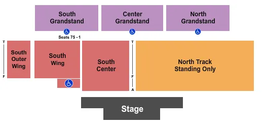 ENDSTAGE 3 Seating Map Seating Chart