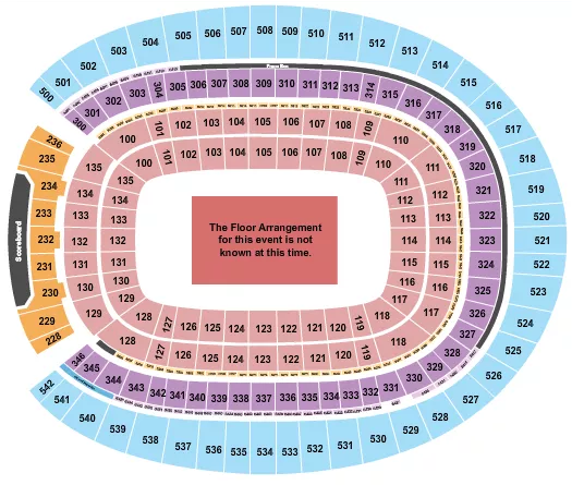 GENERIC FLOOR Seating Map Seating Chart