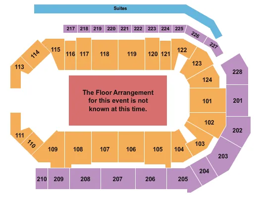 GENERIC FLOOR Seating Map Seating Chart