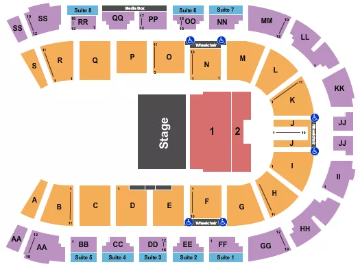 VISITLETHBRIDGECOM ARENA HIGH VALLEY Seating Map Seating Chart
