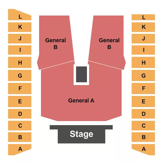 ENDSTAGE 2 Seating Map Seating Chart