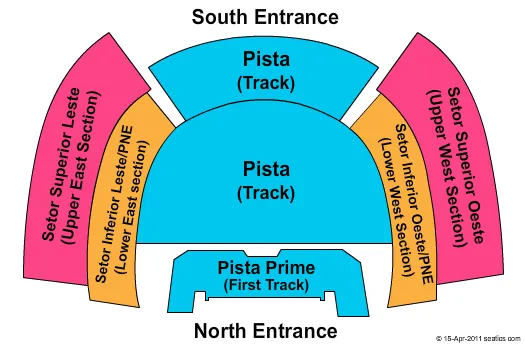 END STAGE Seating Map Seating Chart
