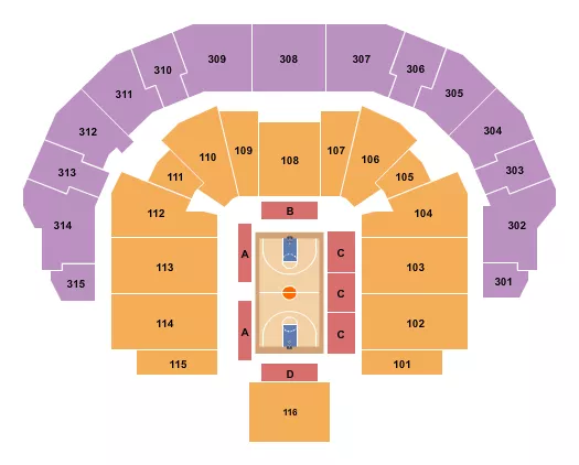 ETIHAD ARENA YAS ISLAND BASKETBALL Seating Map Seating Chart