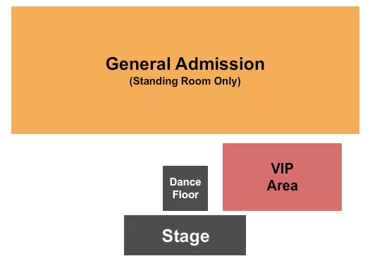 ENDSTAGE DANCEFLOOR Seating Map Seating Chart