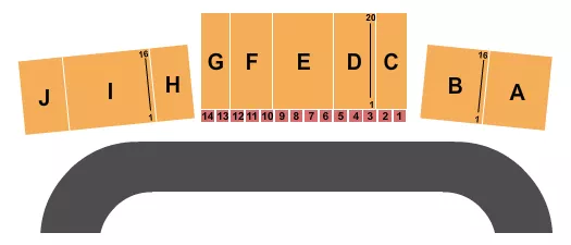 MONSTER TRUCK Seating Map Seating Chart