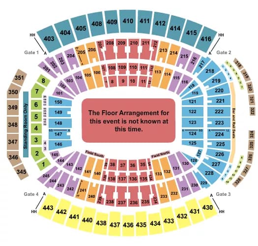GENERIC FLOOR Seating Map Seating Chart