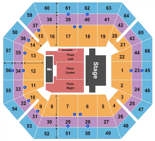 TSO Seating Map Seating Chart
