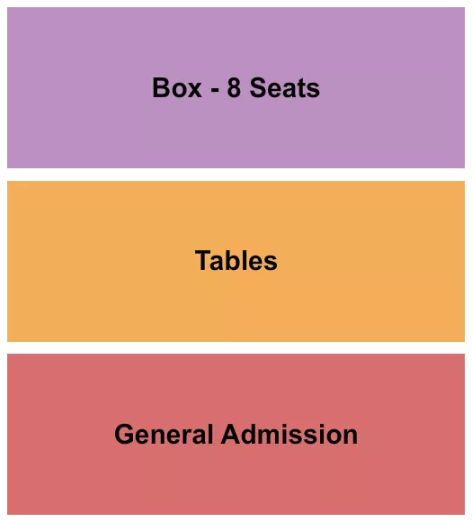 GA TABLE BOX Seating Map Seating Chart