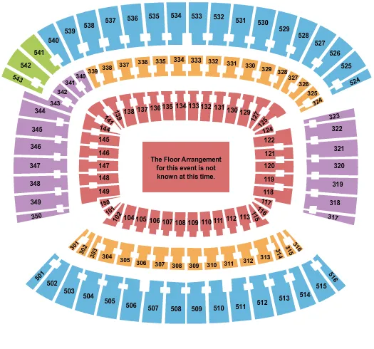 GENERIC FLOOR Seating Map Seating Chart