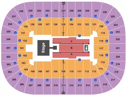 BRANDY Seating Map Seating Chart