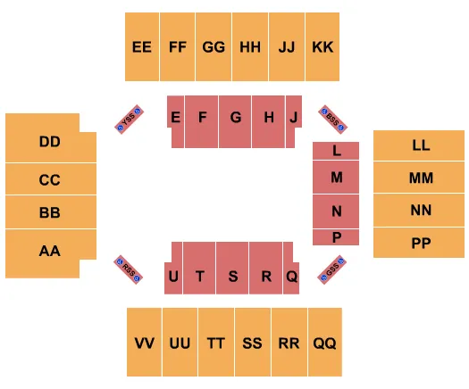 OPEN FLOOR Seating Map Seating Chart