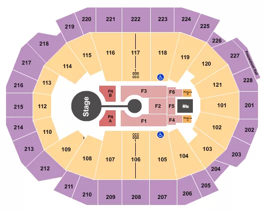 BRANDON LAKE Seating Map Seating Chart