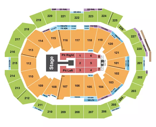 SOMBR Seating Map Seating Chart