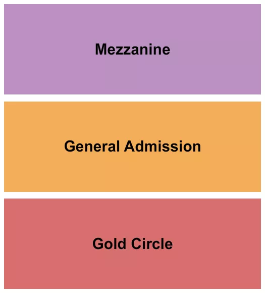 GC GA MEZZ Seating Map Seating Chart