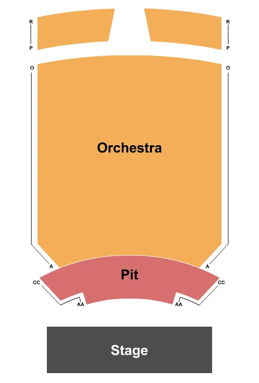 ENDSTAGE PIT Seating Map Seating Chart