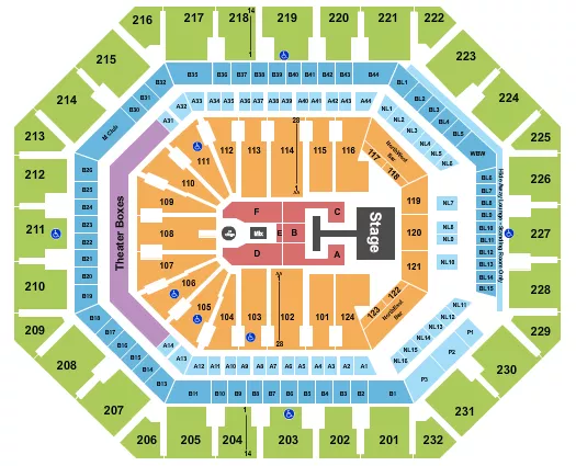 DISNEY DESCENDANTS Seating Map Seating Chart