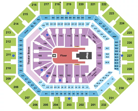 PLAYBOI CARTI Seating Map Seating Chart