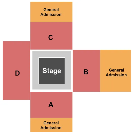 WRESTLING Seating Map Seating Chart