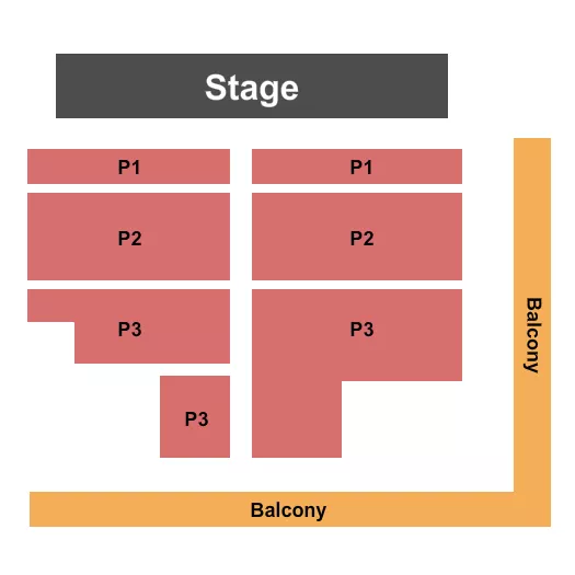GATIER GABALCONY Seating Map Seating Chart