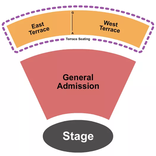 ENDSTAGE GA RSV Seating Map Seating Chart