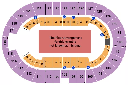 GENERIC FLOOR Seating Map Seating Chart