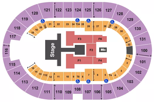 YOUNG MIKO Seating Map Seating Chart