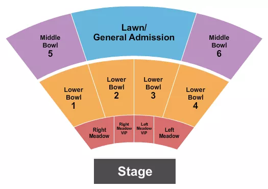 ENDSTAGE 4 Seating Map Seating Chart