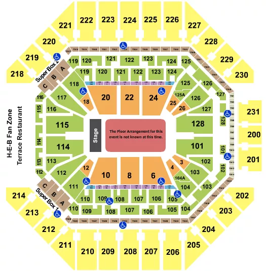 GENERIC FLOOR Seating Map Seating Chart