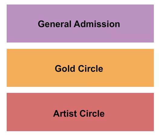 CONCORD CHURCH ST LOUIS GA GOLD ARTIST CIRCLE Seating Map Seating Chart