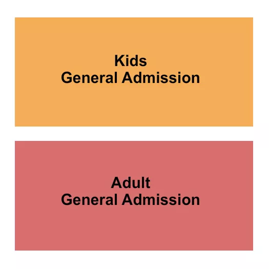 MID AMERICA CENTER GA ADULT GA CHILD Seating Map Seating Chart