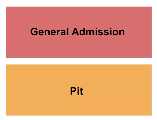 THE DISTRICT SIOUX FALLS GA PIT Seating Map Seating Chart