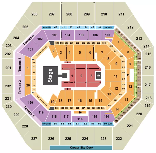 BRANDY Seating Map Seating Chart