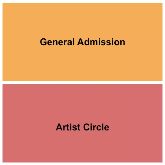 VICTORY CHURCH FL GA ARTIST CIRCLE Seating Map Seating Chart