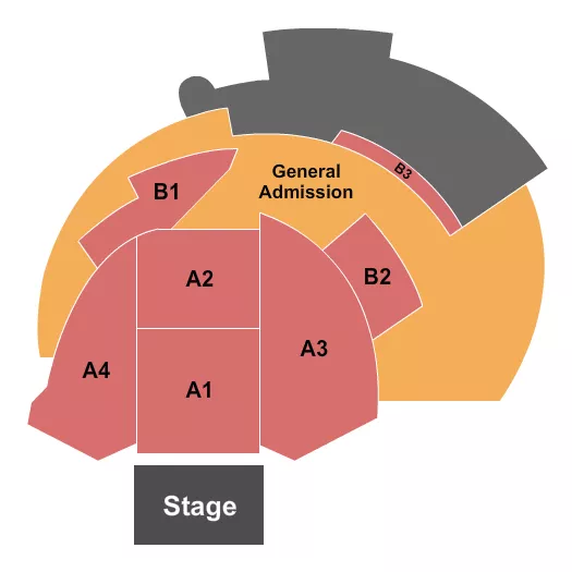 RESERVED GA Seating Map Seating Chart