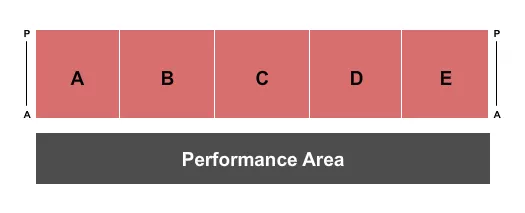 ENDSTAGE Seating Map Seating Chart