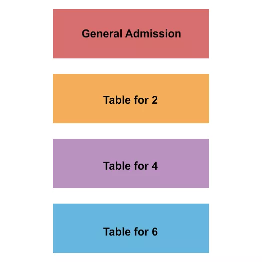 GALUPPIS GA TABLES Seating Map Seating Chart