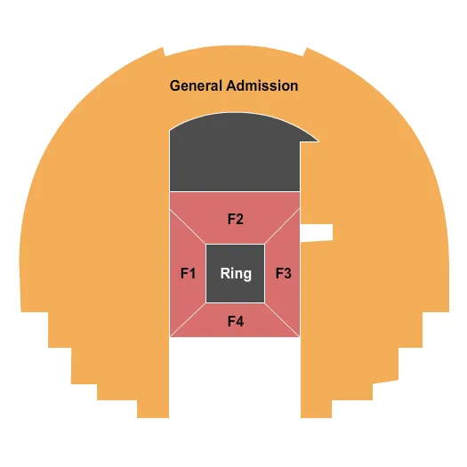 MMA Seating Map Seating Chart