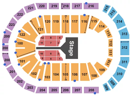 LOL Seating Map Seating Chart