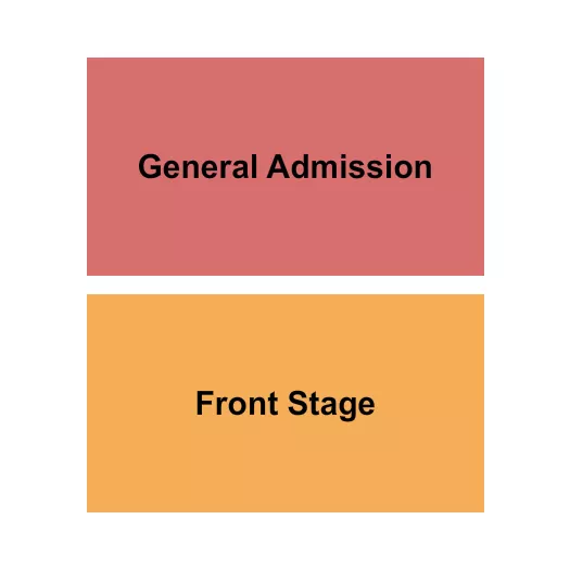 AV FAIR EVENT CENTER ENDSTAGE GA FRONT STAGE Seating Map Seating Chart