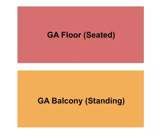 NEW YORK COMEDY CLUB STAMFORD FLOOR BALCONY Seating Map Seating Chart