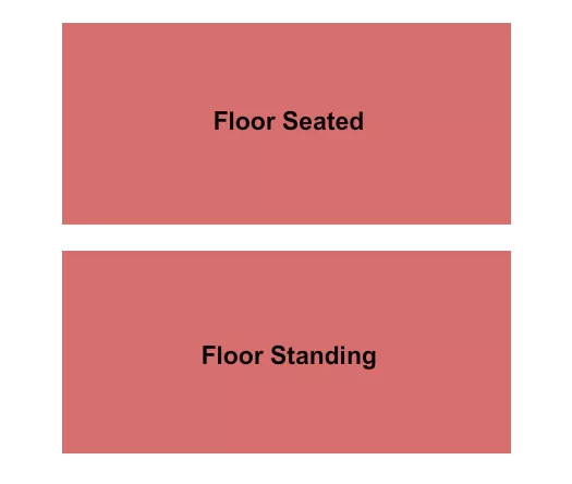 FLOOR SEATED STANDING Seating Map Seating Chart