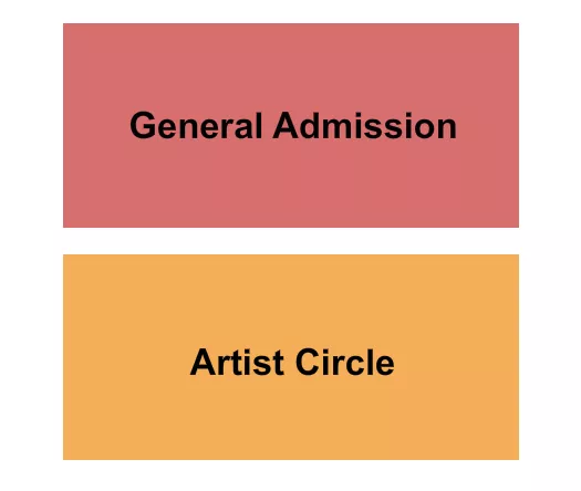 GA ARTIST CIRCLE Seating Map Seating Chart