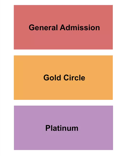 GA GC PLATINUM Seating Map Seating Chart