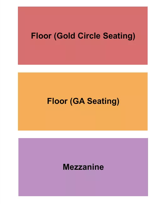 THE SIGNAL TN GA MEZZ Seating Map Seating Chart